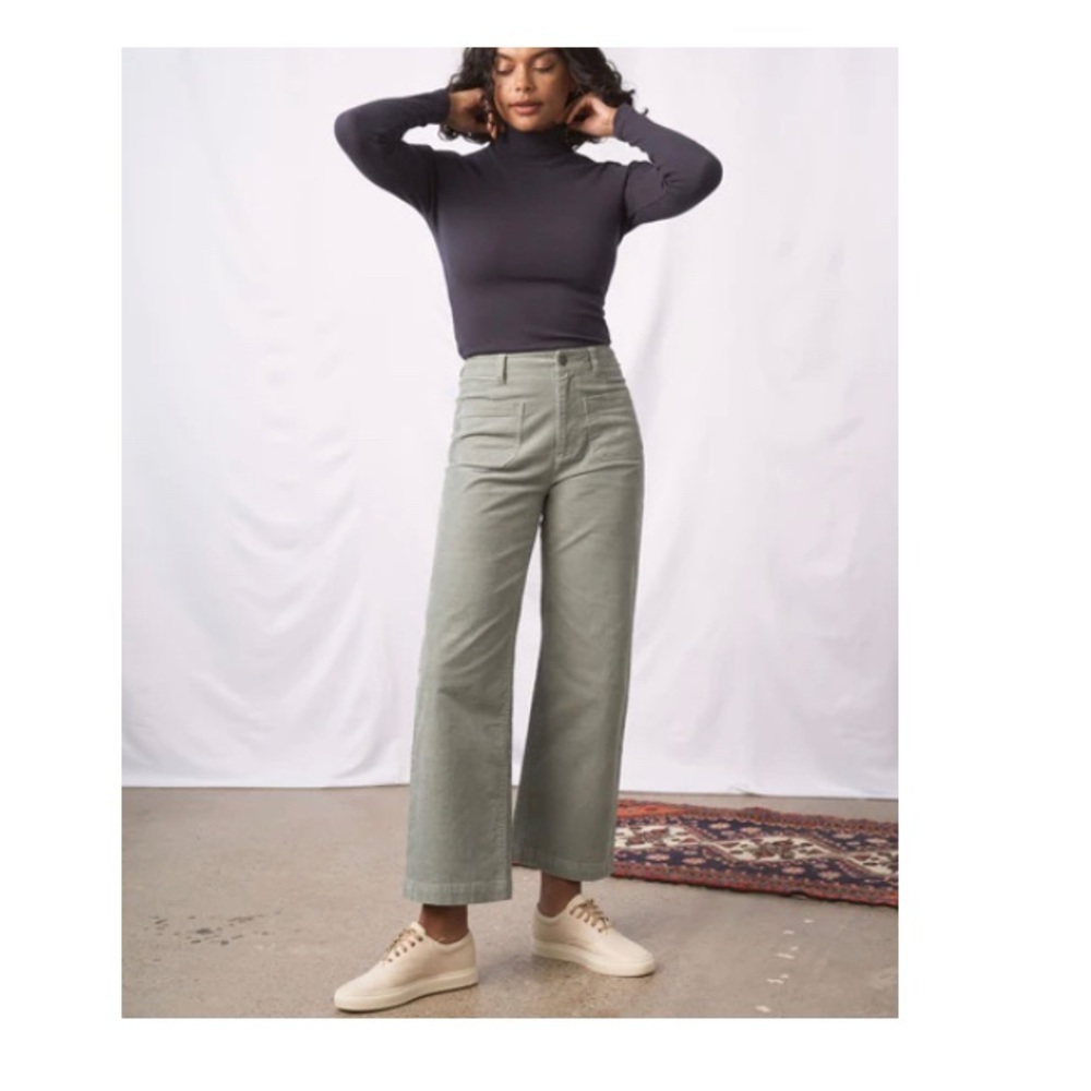 NWT Wide Leg Corduroy Trousers